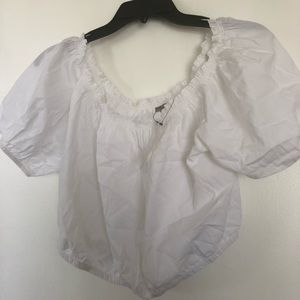 ASOS Cotton Crop Top size 14 nwt
